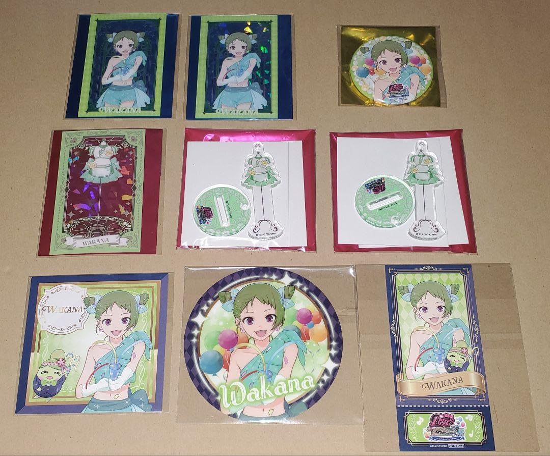 プリティーリズムレインボーライブ　カードスリーブ7種セット　完全未使用未使用品 第134弾 ブシロードスリーブコレクションHG Vol.595～601